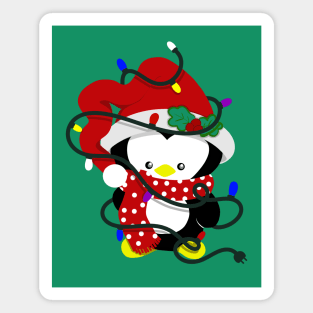 CHRISTMAS PENGUIN Magnet